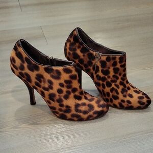 Isola Leopard Print Heels